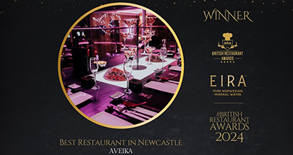 Aveika Wins Best Restaurant in Newcastle Award