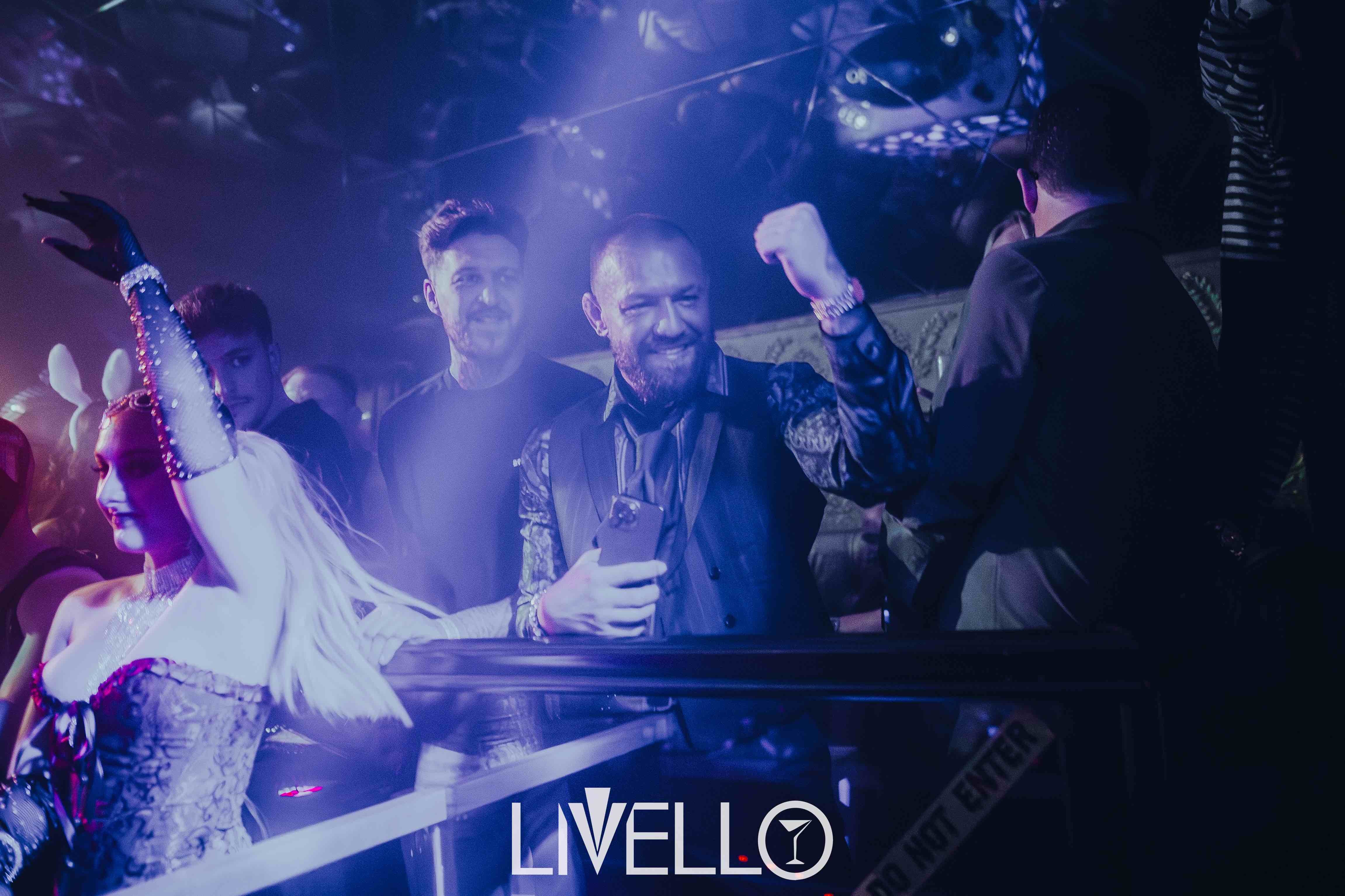 Conor McGregor parties at VIP hotspots ABOVE & LIVELLO 