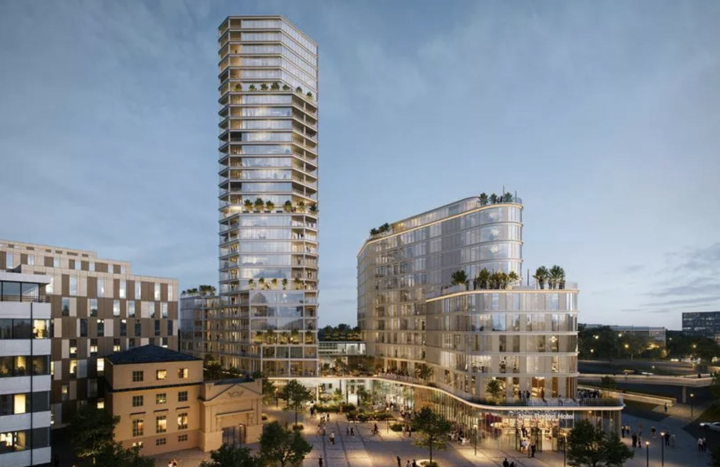 Plans for £170m skyscraping Newcastle hotel, housing and leisure development unveiled